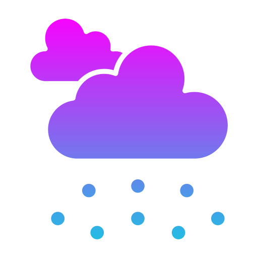 hagel Generic Flat Gradient icoon