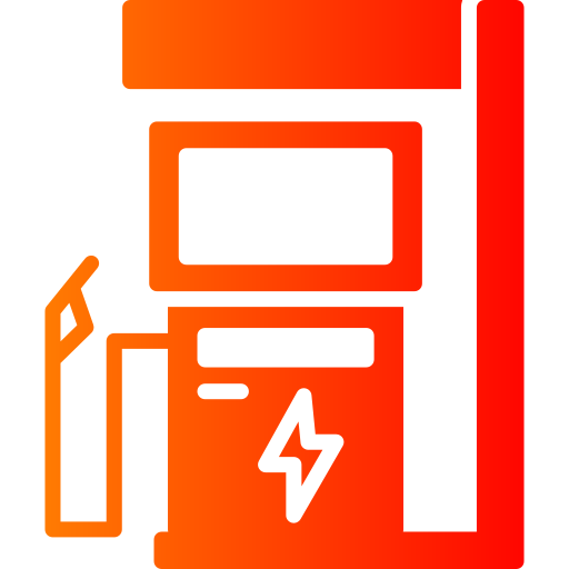 estacion electrica Generic Flat Gradient icono
