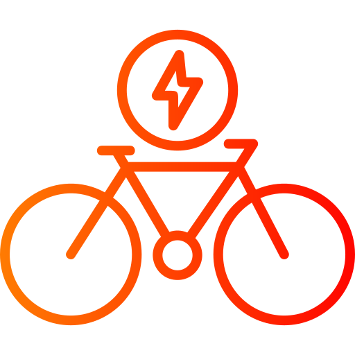 fiets Generic Gradient icoon