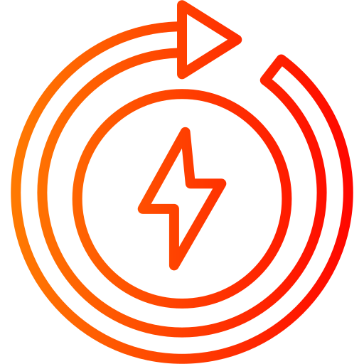 Énergie renouvelable Generic Gradient Icône