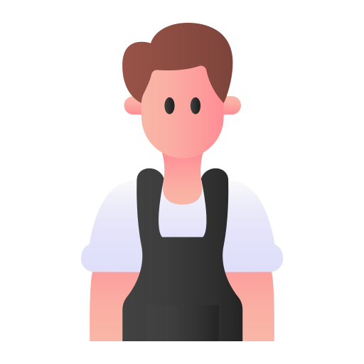 Waiter Generic Flat Gradient icon