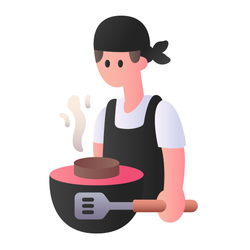 Cooker Generic Flat Gradient icon