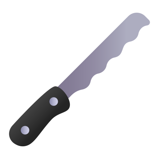 nóż Generic Flat Gradient ikona