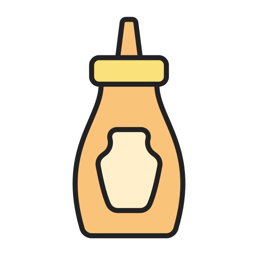 moutarde Generic Outline Color Icône