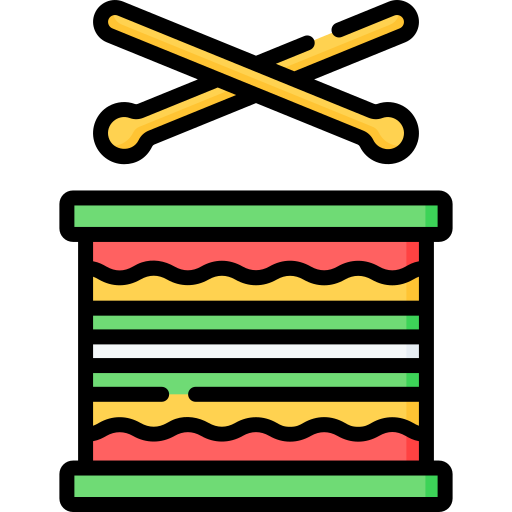 trommel Special Lineal color icon