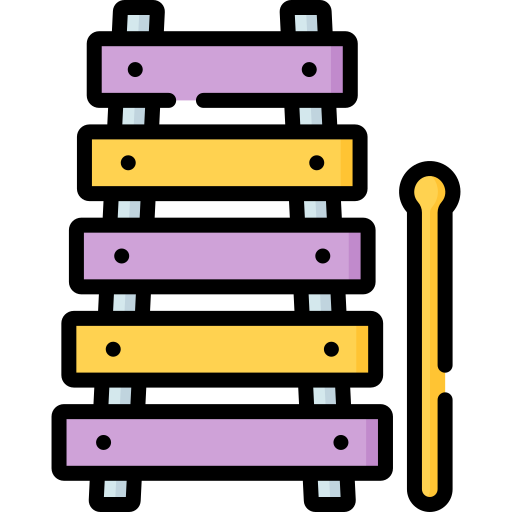 ksylofon Special Lineal color ikona