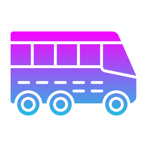 autobús Generic Flat Gradient icono