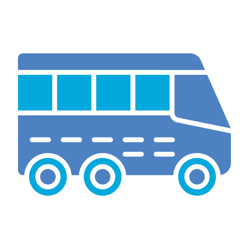 autobús Generic Blue icono