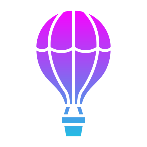 montgolfière Generic Flat Gradient Icône