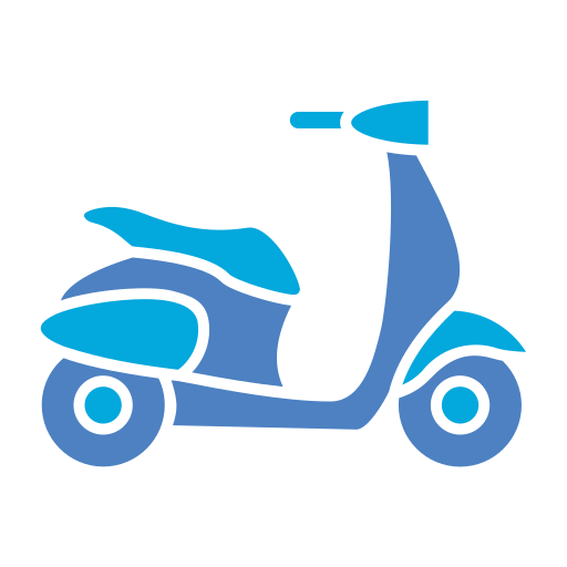 scooter Generic Blue icono
