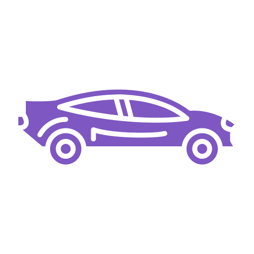 coche deportivo Generic Flat icono