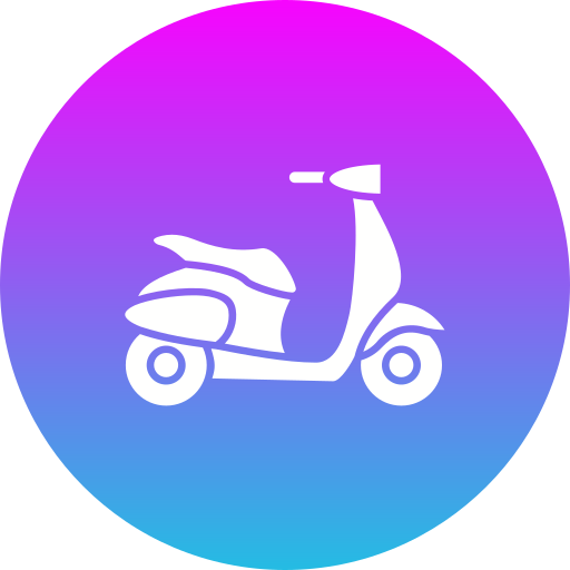 scooter Generic Flat Gradient Icône
