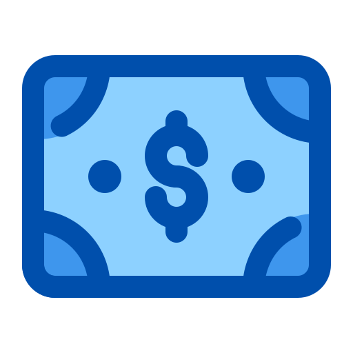 argent Generic Blue Icône