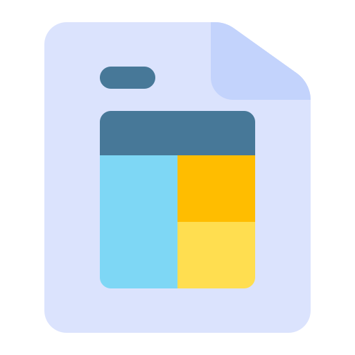 Financial report Generic Flat icon