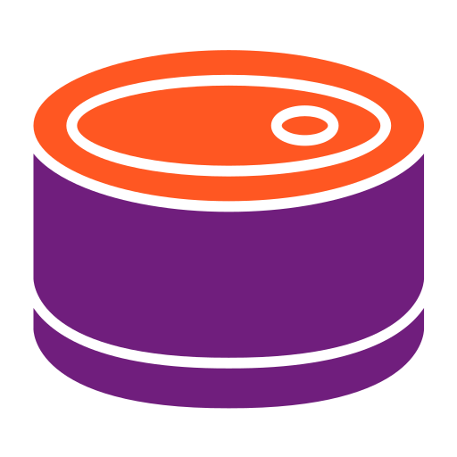 Canned food Generic Flat icon