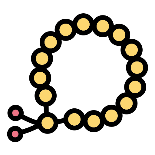 염주 Generic Outline Color icon