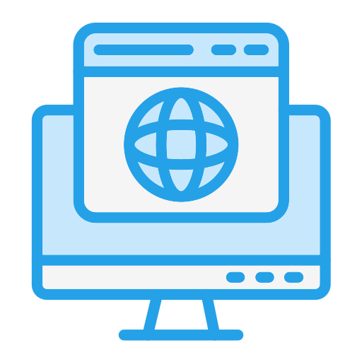 web browser Generic Blue Icône
