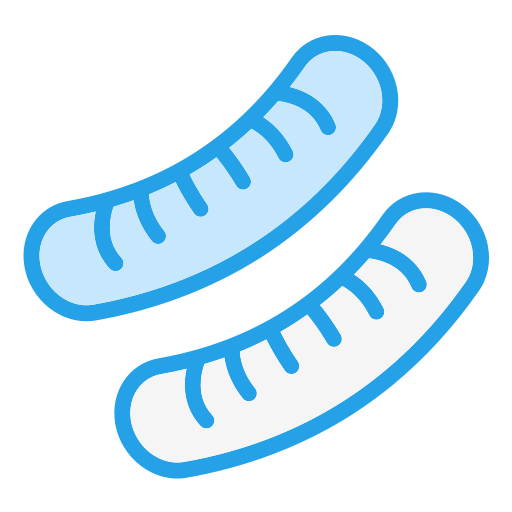 Sausage Generic Blue icon