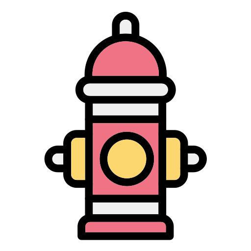 boca de incendio Generic Outline Color icono