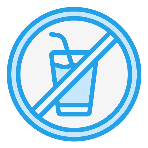 飲み物なし Generic Blue icon