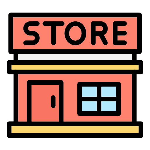 negozio di alimentari Generic Outline Color icona