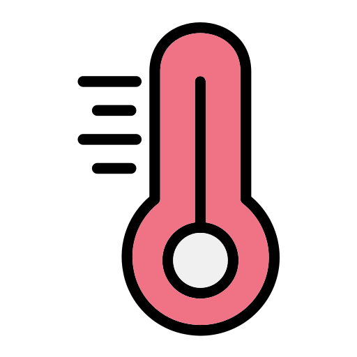 termometr Generic Detailed Outline ikona