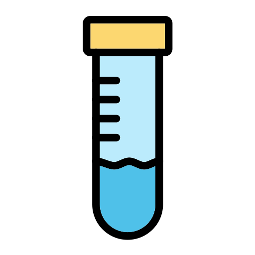 tubo de ensayo Generic Detailed Outline icono