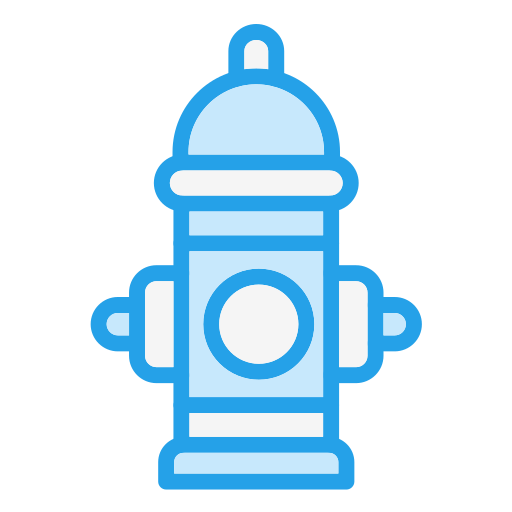 消火栓 Generic Blue icon