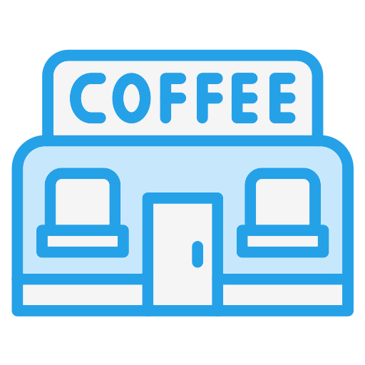 Кофейный магазин Generic Blue иконка