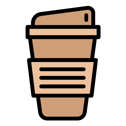 Paper Cup Generic Outline Color icon