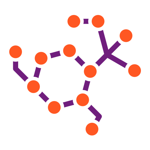 molécule Generic Flat Icône