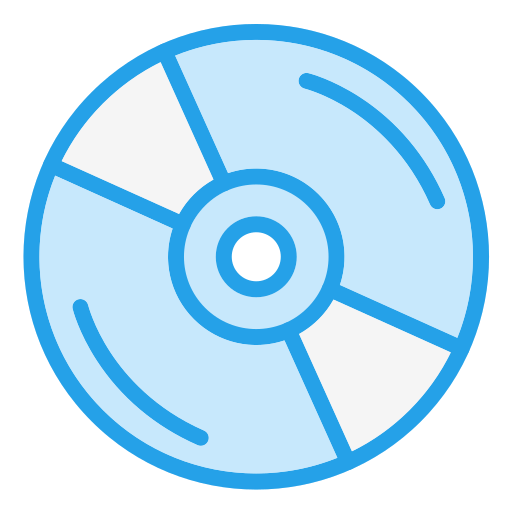 dvd Generic Blue icon
