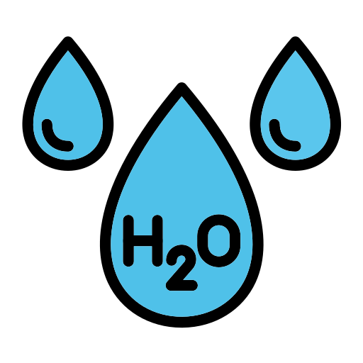 H2O Generic Detailed Outline icon