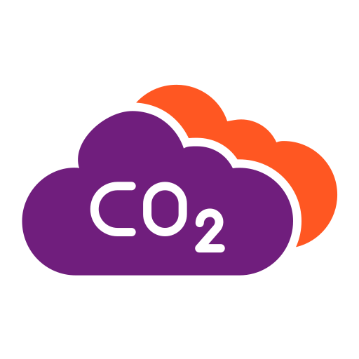 diossido di carbonio Generic Flat icona