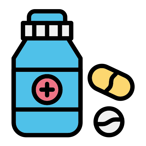 medicamento Generic Detailed Outline icono