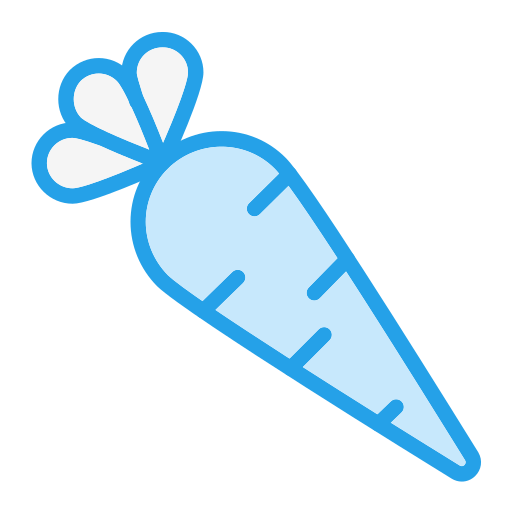 にんじん Generic Blue icon