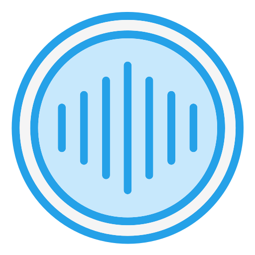 Equalizer Generic Blue icon