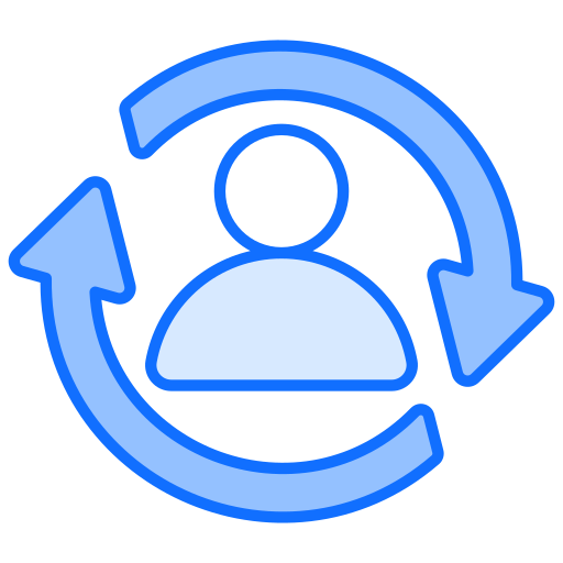 terugkerend Generic Blue icoon