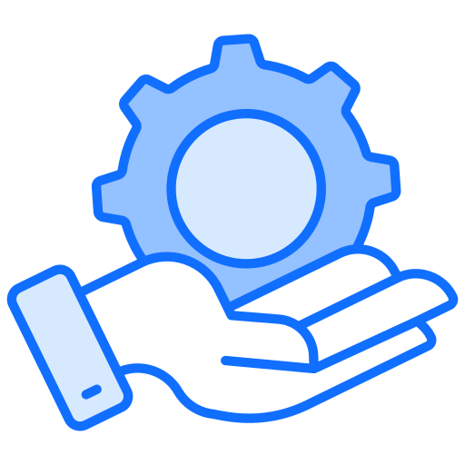 サポート Generic Blue icon
