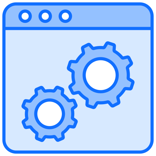 웹 최적화 Generic Blue icon