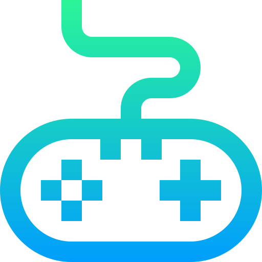 Video game Super Basic Straight Gradient icon