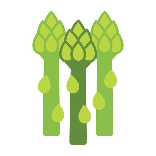Asparagus Generic Flat icon