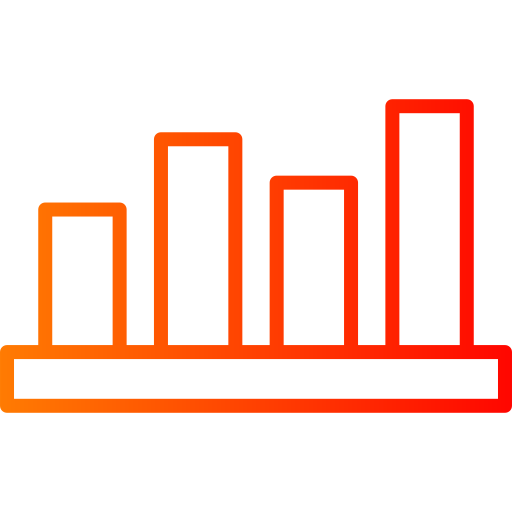 統計 Generic Gradient icon