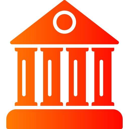 Bank Generic Flat Gradient icon