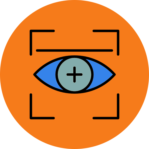 scan des yeux Generic Outline Color Icône