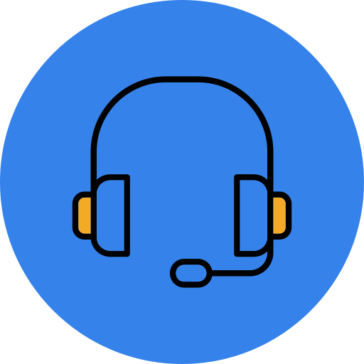 Auriculares de audio Generic Outline Color icono