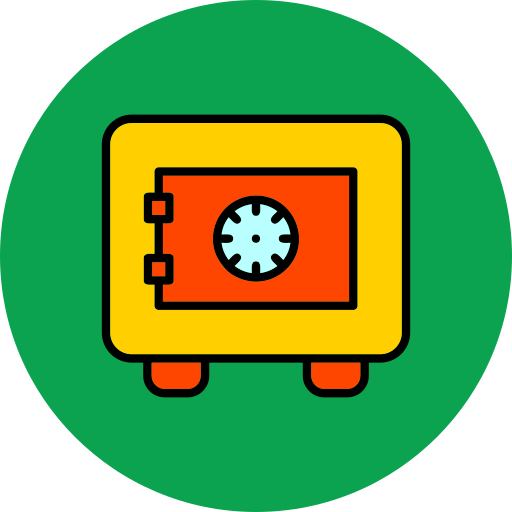 scatola di sicurezza Generic Outline Color icona