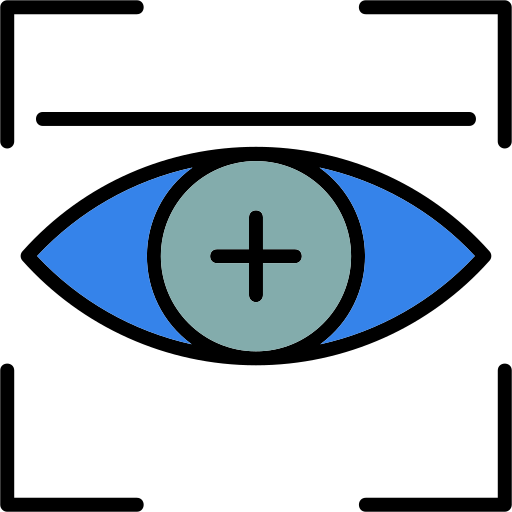 scan des yeux Generic Outline Color Icône