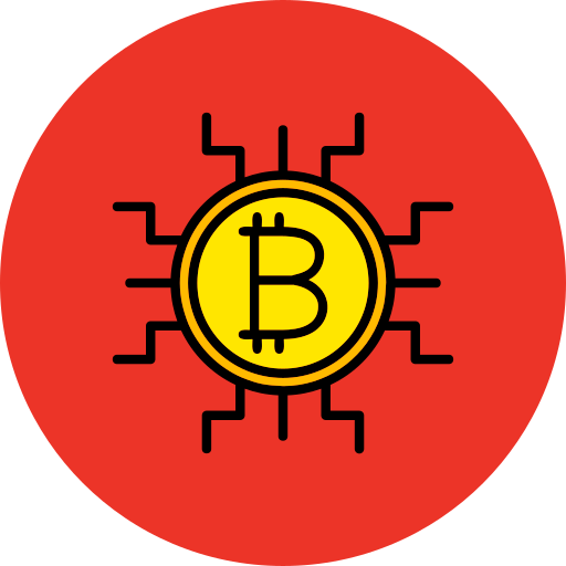 cryptocurrency Generic Outline Color Ícone