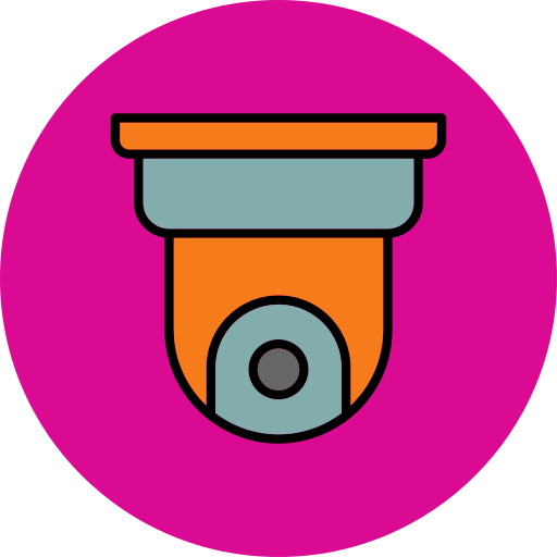cctv Generic Outline Color icon
